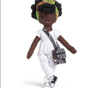 Harperlman Yumi 14” Plush Linen Doll